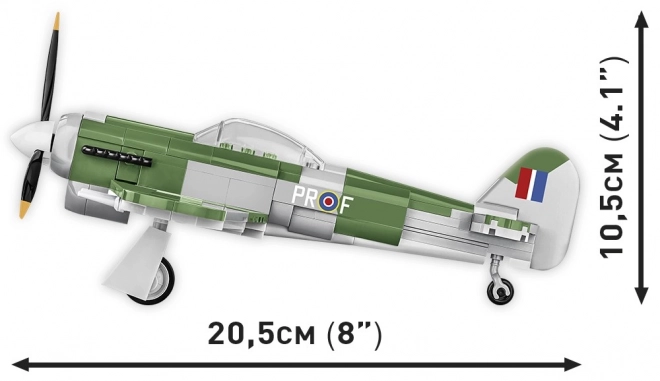 Modello di costruzione Hawker Typhoon Mk.1B