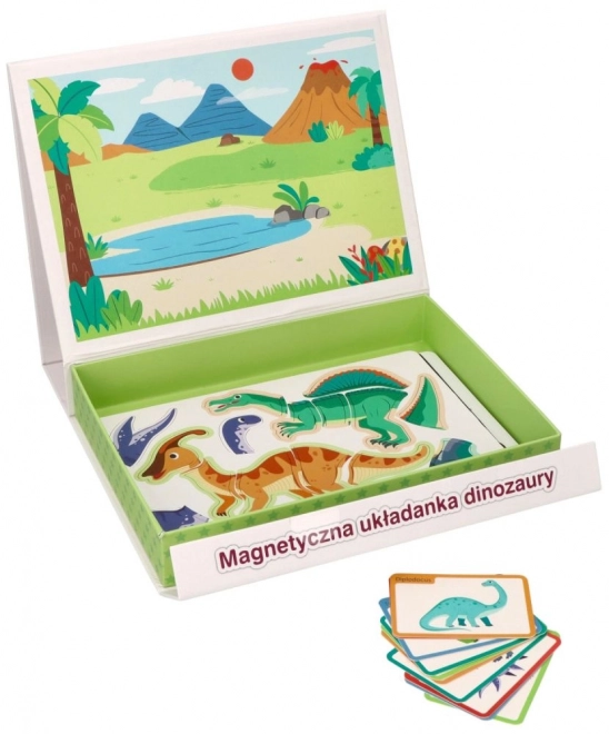 Puzzle magnetico dinosauri