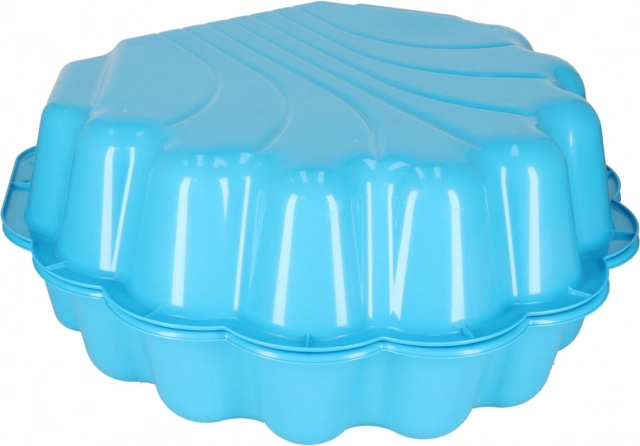 Piscina e sabbiera Muschelka Twins 2 in 1 blu