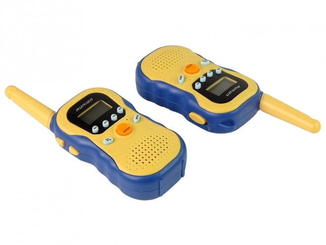 Walkie Talkie giocattolo per bambini giallo