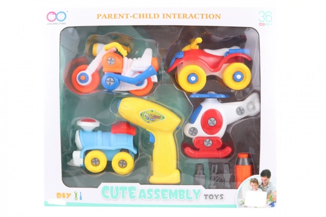 Set di avvitamento Veicoli di trasporto per bambini