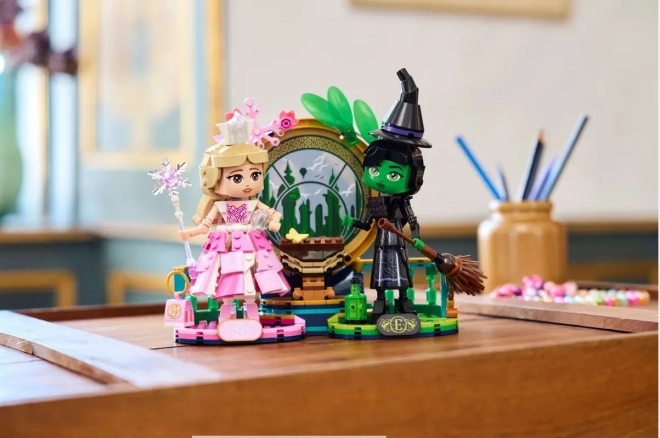 Lego Wicked - Figure di Elphaba e Glinda