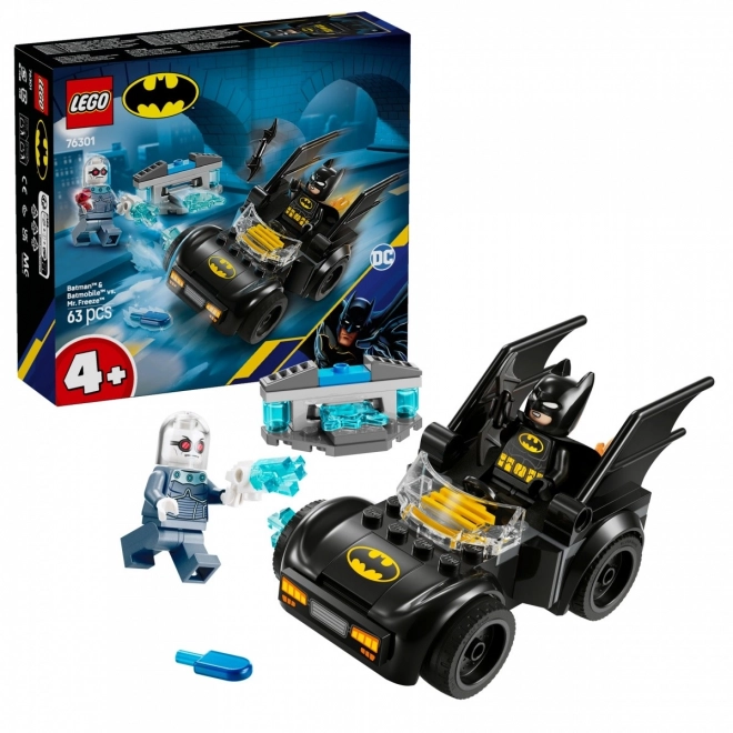 Batman e Batmobile contro Mr. Freeze LEGO