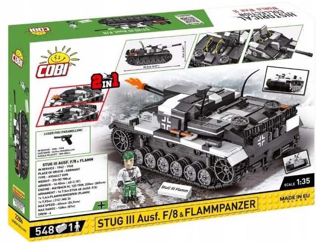 Set Modellini Blocchi StuG III Ausf.F/8 e Flammpanzer