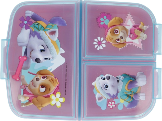 Tre scomparti separati per una merenda perfettamente organizzata