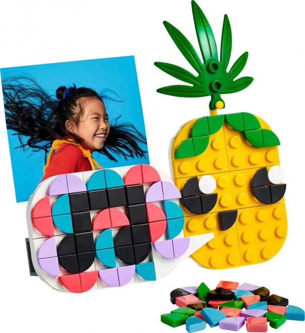 Cornice e lavagna miniatura Ananas LEGO DOTS