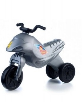 Bicicletta senza pedali Super Bike - argento