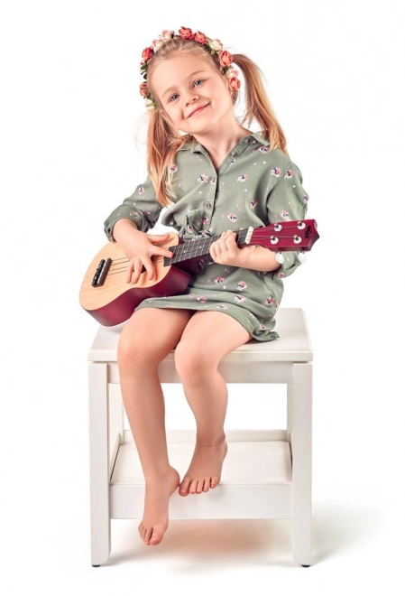 Ukulele in legno per bambini