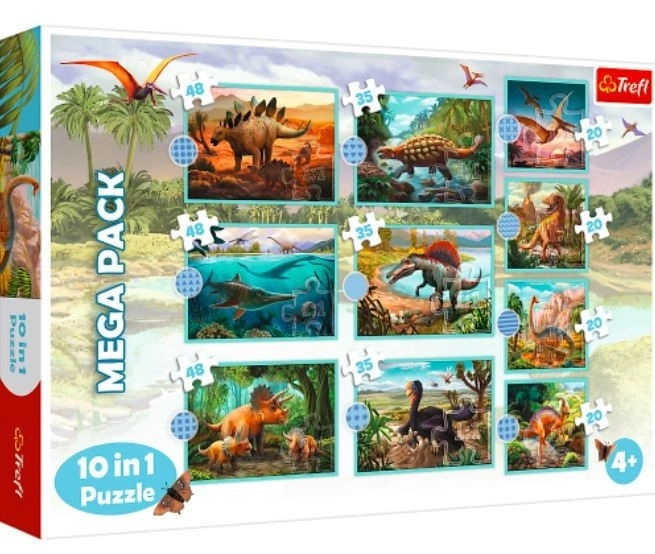 Puzzle mondo dei dinosauri