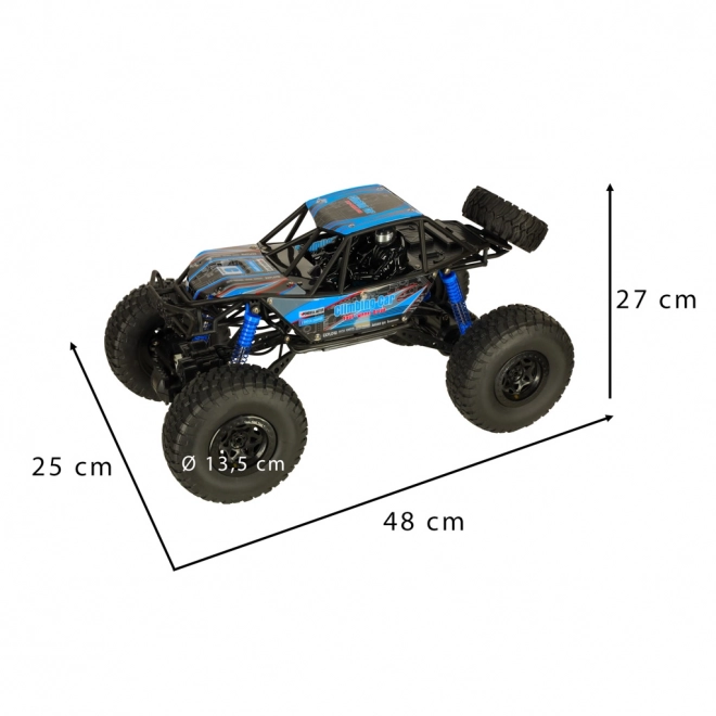 Auto telecomandato RC Climbing Car blu