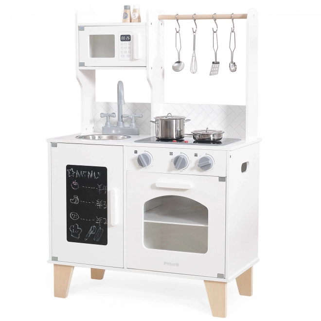 Cucina giocattolo in legno con suoni e luci PolarB