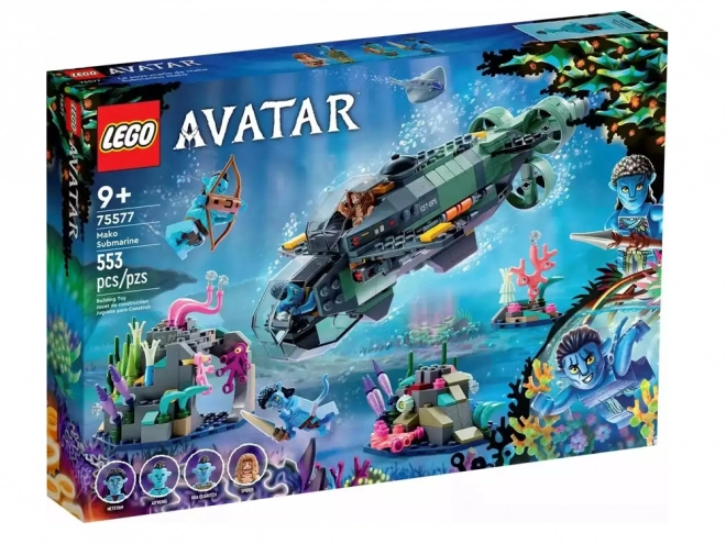 Lego Avatar sottomarino Mako