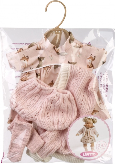 Vestito per bambola Llorens 33 cm