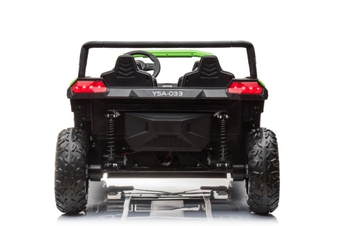 Auto elettrica Buggy 4x4 verde