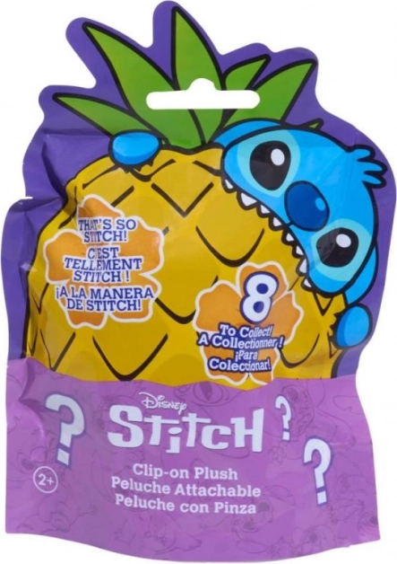 Stitch peluche con clip (scelta casuale)