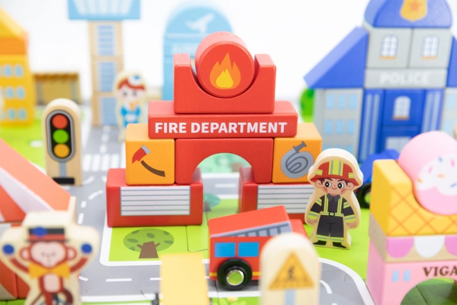 Costruzioni in legno per bambini con base