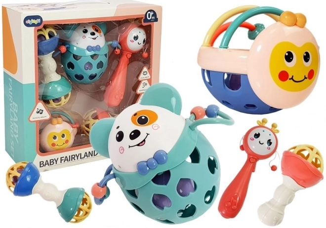 Set di sonagli e massaggiagengive - 5 pezzi