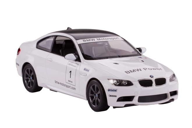 Auto RC BMW M3 bianco scala 1:14