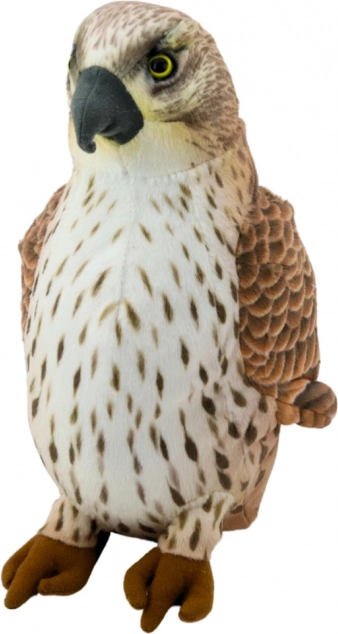 Giocattolo di peluche falco pellegrino marrone 30 cm