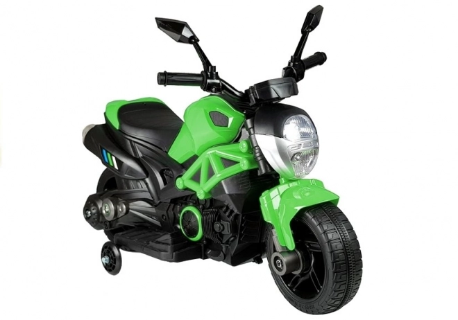 Motocicletta a batteria GTM verde