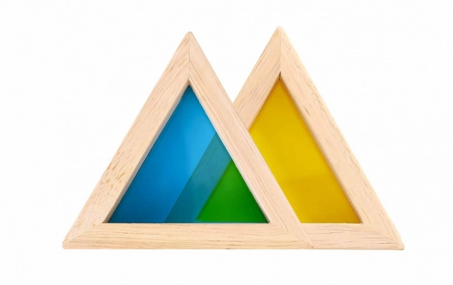 Blocchi di legno colorati con specchi TOOKY TOY