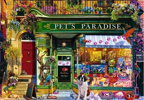 Puzzle 1000 pezzi Premium Plus Paradiso degli animali