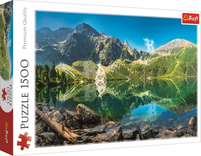 Puzzle Jezero Morskie Oko Tatry 1500 Pezzi