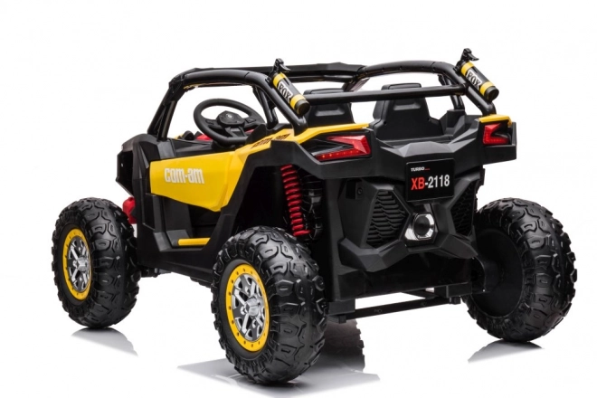 Auto elettrico buggy 4x4 dorato