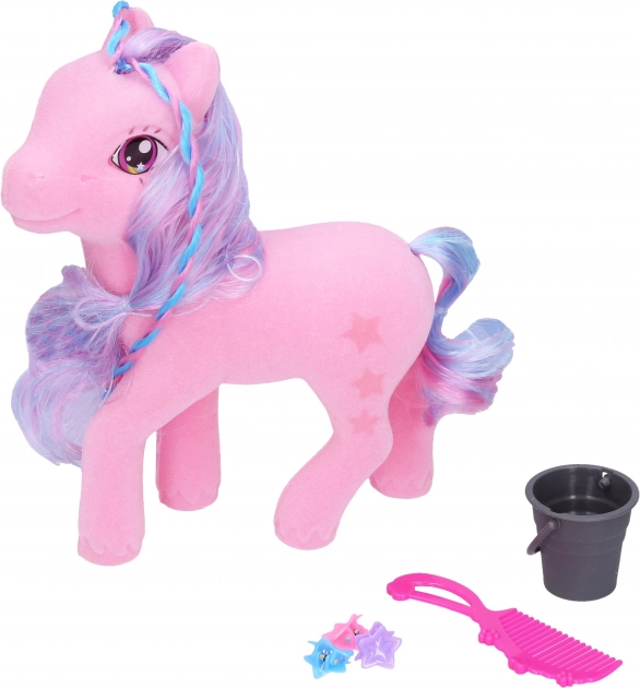 Pony con trecce da pettinare