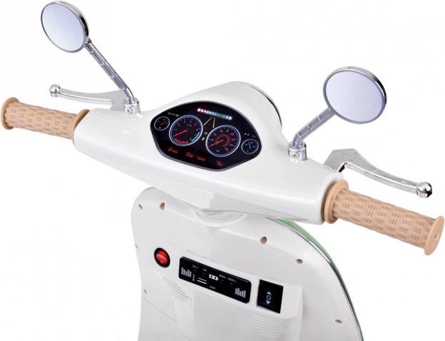 Classico monopattino elettrico per bambini arancione – Verde