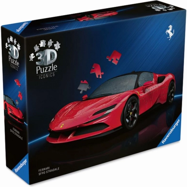 Puzzle modello Ferrari SF90 Stradale