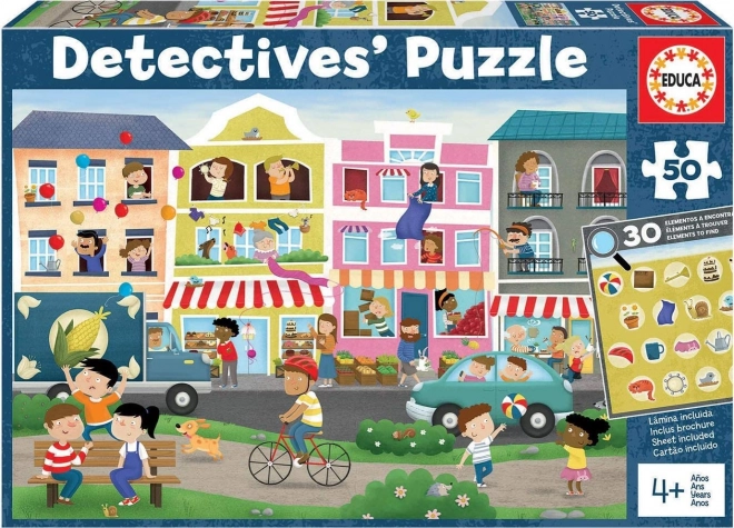 Puzzle Detektiv Città