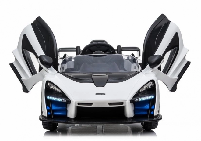 Auto elettrico per bambini McLaren Senna bianco