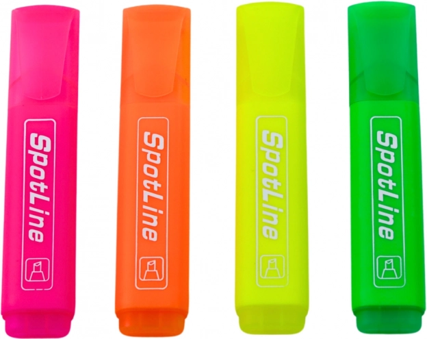 Evidenziatori SuperLiner Neon, 4 pezzi