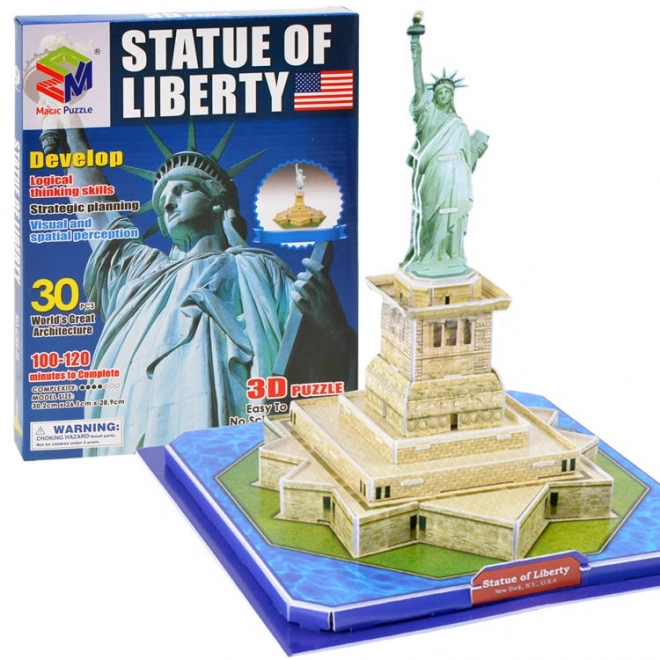 Puzzle 3D Statua della Libertà