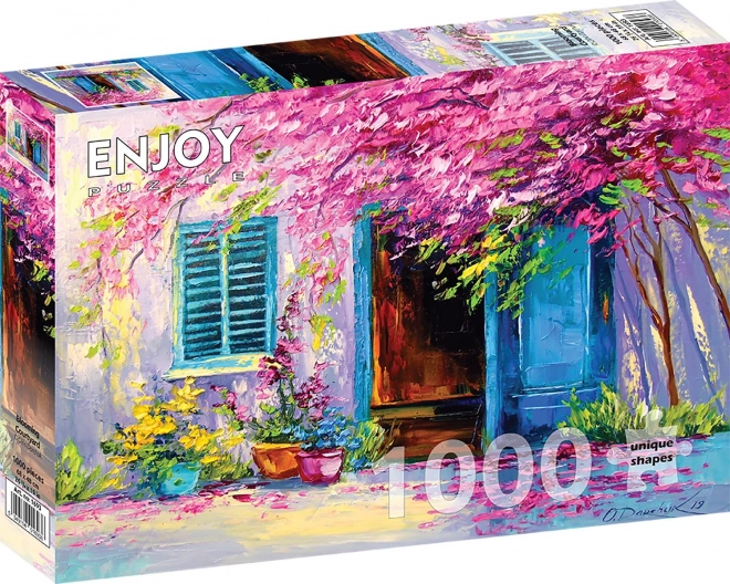 Puzzle Giardino Fiorito 1000 Pezzi