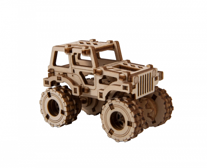 Puzzle 3D in legno Monster Truck