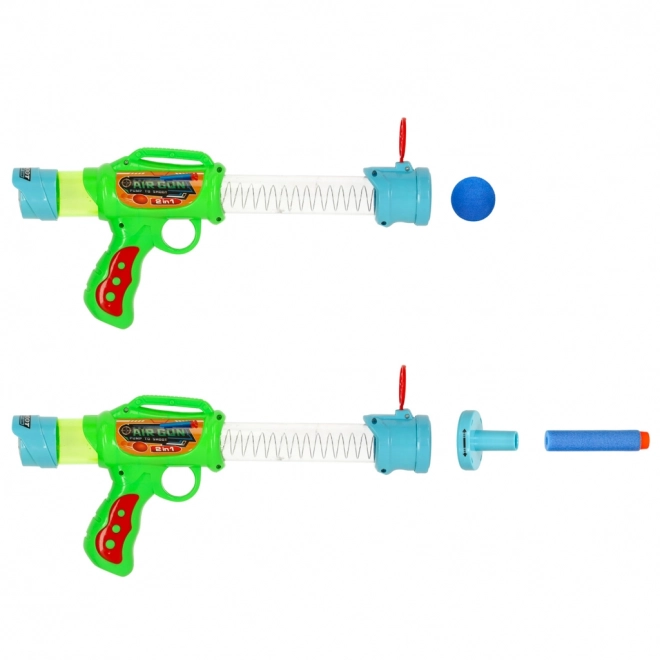 Pistola carabina giocattolo 2 in 1