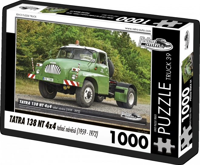 Puzzle CAMION Tatra 138 NT 4x4 Edizione Retro