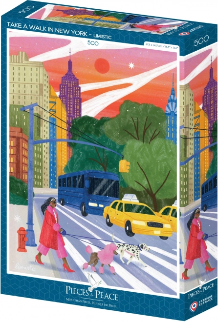 Puzzle Passeggiata a New York 500 pezzi