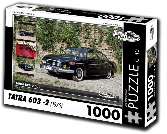 Puzzle d'epoca RETRO-AUTA Tatra 603-2