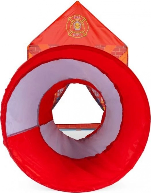 Tenda per bambini con tunnel Stazione dei pompieri IPLAY