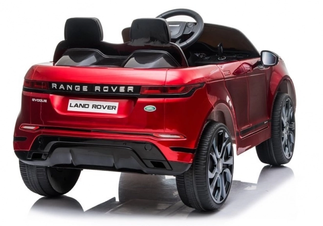 Auto elettrico Range Rover Evoque Rosso