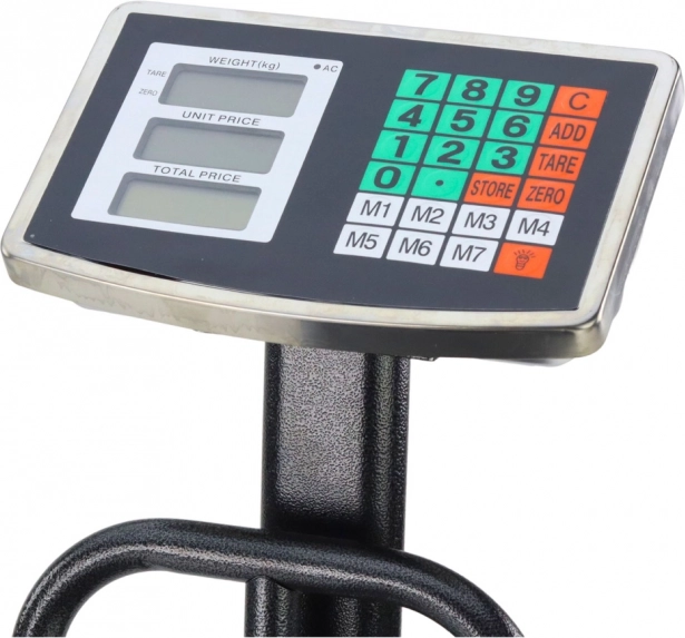 Bilancia a piattaforma elettronica con display LCD e precisione di 150kg 20g