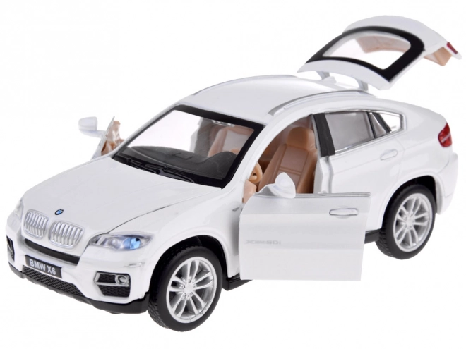 Auto metallo BMW X6 giocattolo scala 1:32