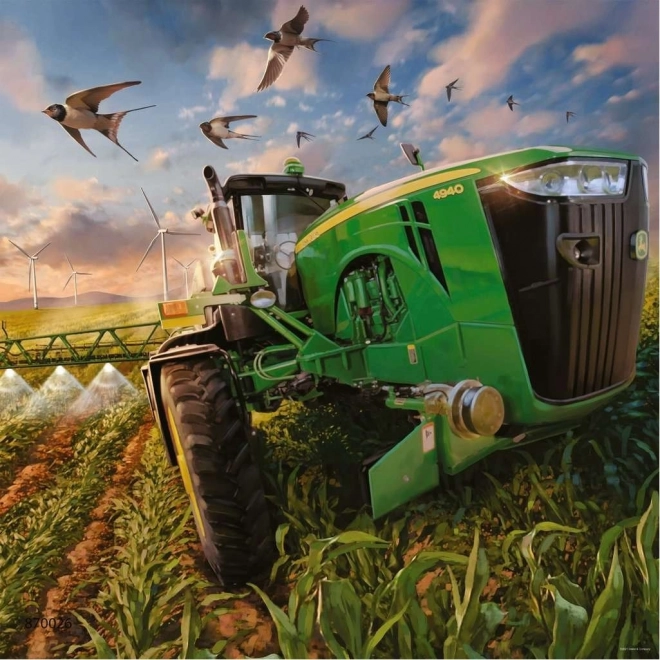 Puzzle trattori RAVENSBURGER John Deere in azione 3x49 pezzi