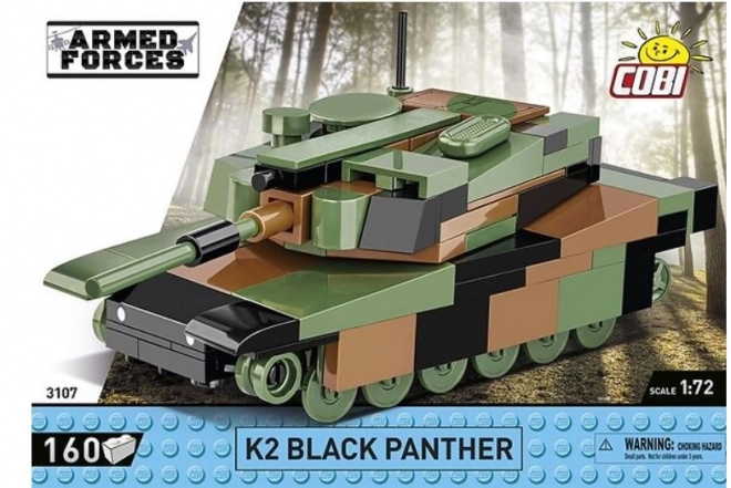 Cobi costruzioni mini modello carro armato Black Panther