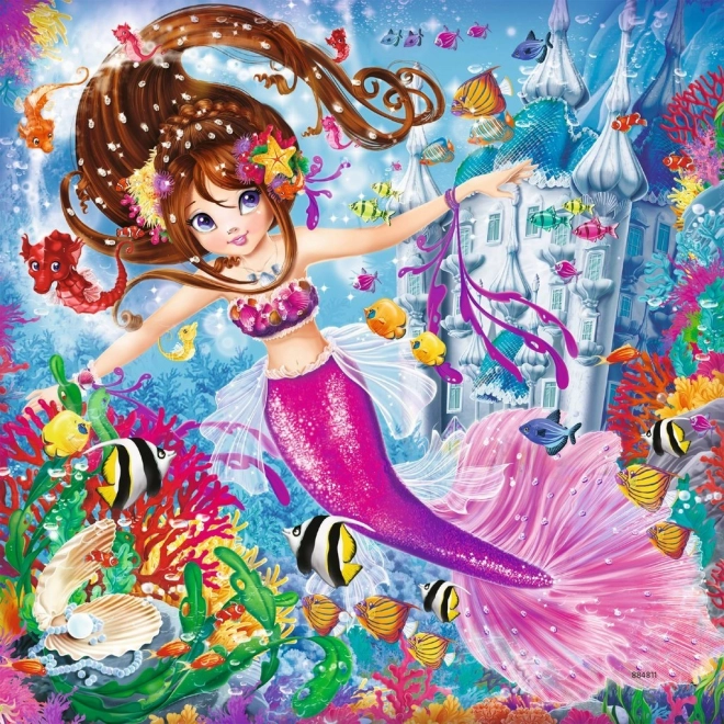 Puzzle Magiche Sirene 3x49 pezzi Ravensburger