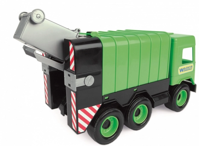 Camion dei rifiuti verde Middle Truck