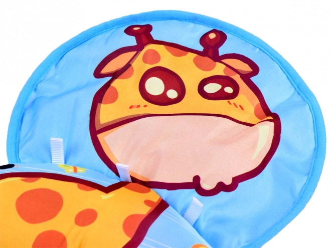 Cuscino stabilizzatore per bambino con giochi colorati – Giraffa